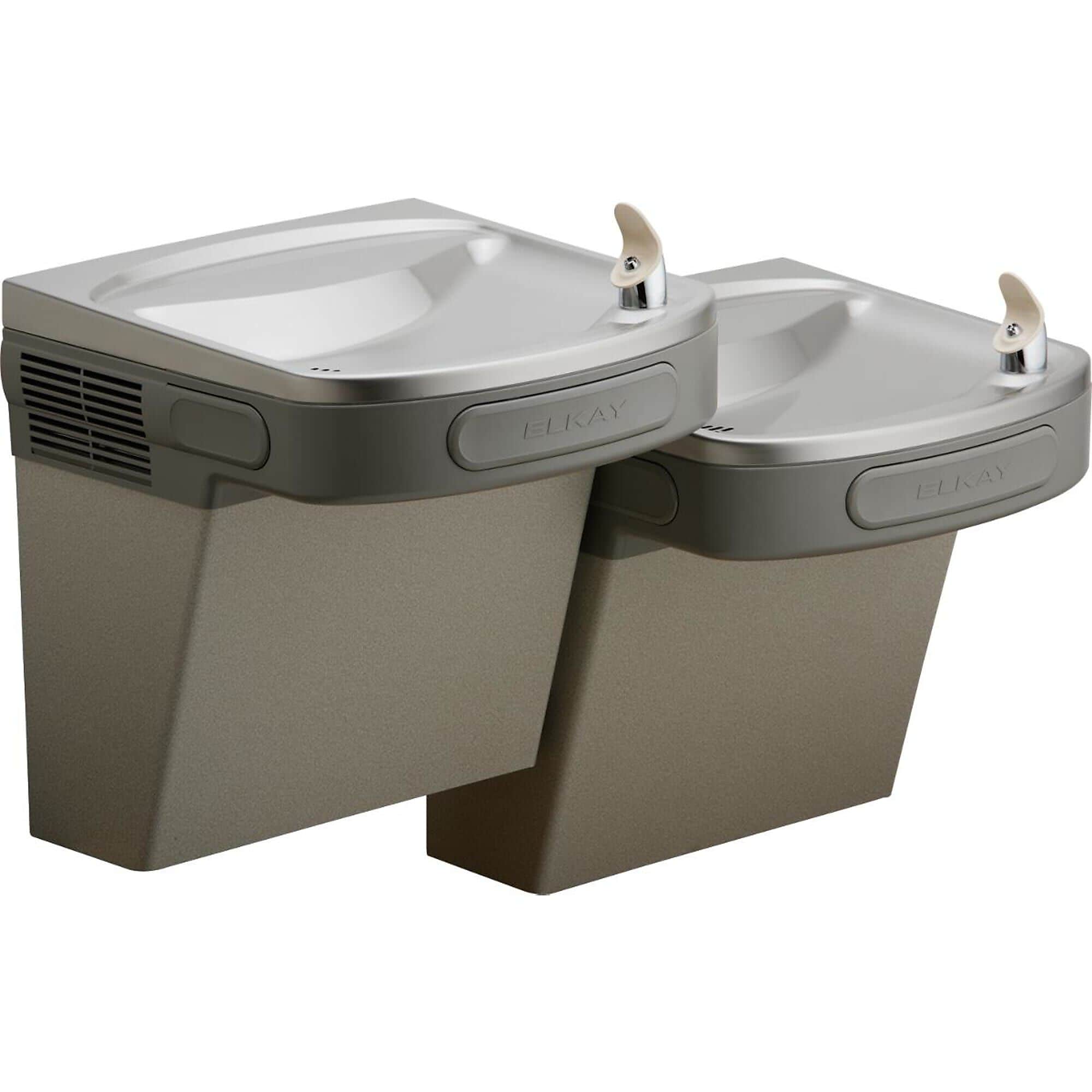 Elkay Wall Mounted Versatile Bi-Level Filtered Cooler with Cane Apron, 8 GPH (LZSTL8LC)