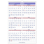 2026 AT-A-GLANCE 15.5" x 22.75" Monthly Wall Calendar, White/Purple (PM3-28-26)