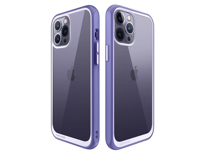 SupCase Unicorn Beetle Deep Purple Slim Case for iPhone 14 Pro Max (SUP-iPhone2022Pro-6.7-UBStyle-Mauve)