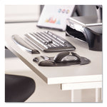 Gel Crystals Keyboard Wrist Rest, 18.5 x 2.25, Black