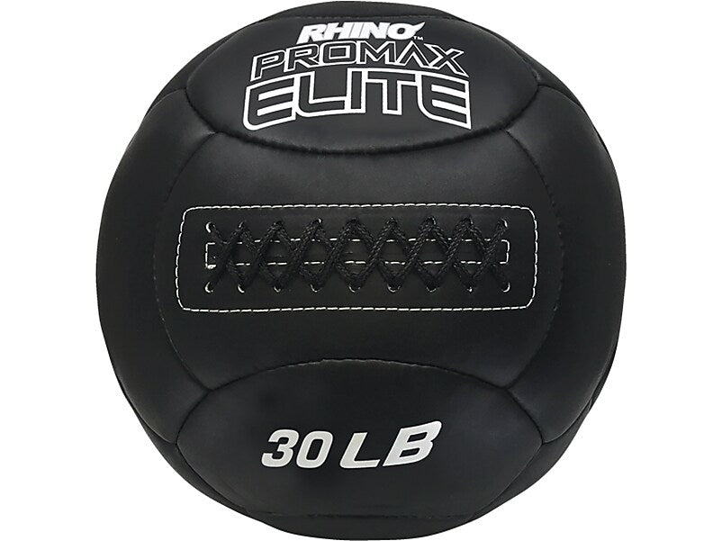 Champion Sports RHINO Promax Elite Black Medicine Ball, 30 Lbs. (PRX30)