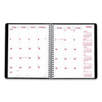 Essential Collection 14-Month Ruled Monthly Planner, 8.88 x 7.13, Black Cover, 14-Month: Dec 2024 to Jan 2026