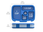 bentgo Kids Lunch Box, Blue, 19 oz. (BGOKIDS-B)