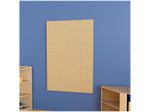 Flash Furniture Bright Beginnings Multipurpose Modular STEAM Wall Peg System Panel, Brown (MK-ME10971-GG)