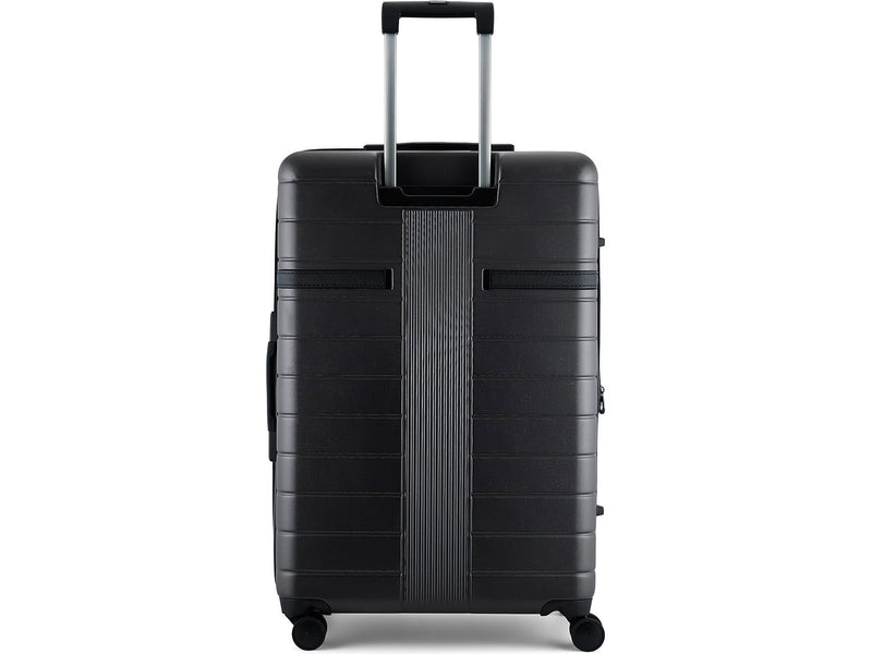 Bugatti Hamburg 30" Hardside Suitcase, 8-Wheeled Spinner, TSA Checkpoint Friendly, Charcoal (HLG4528BU-CH)