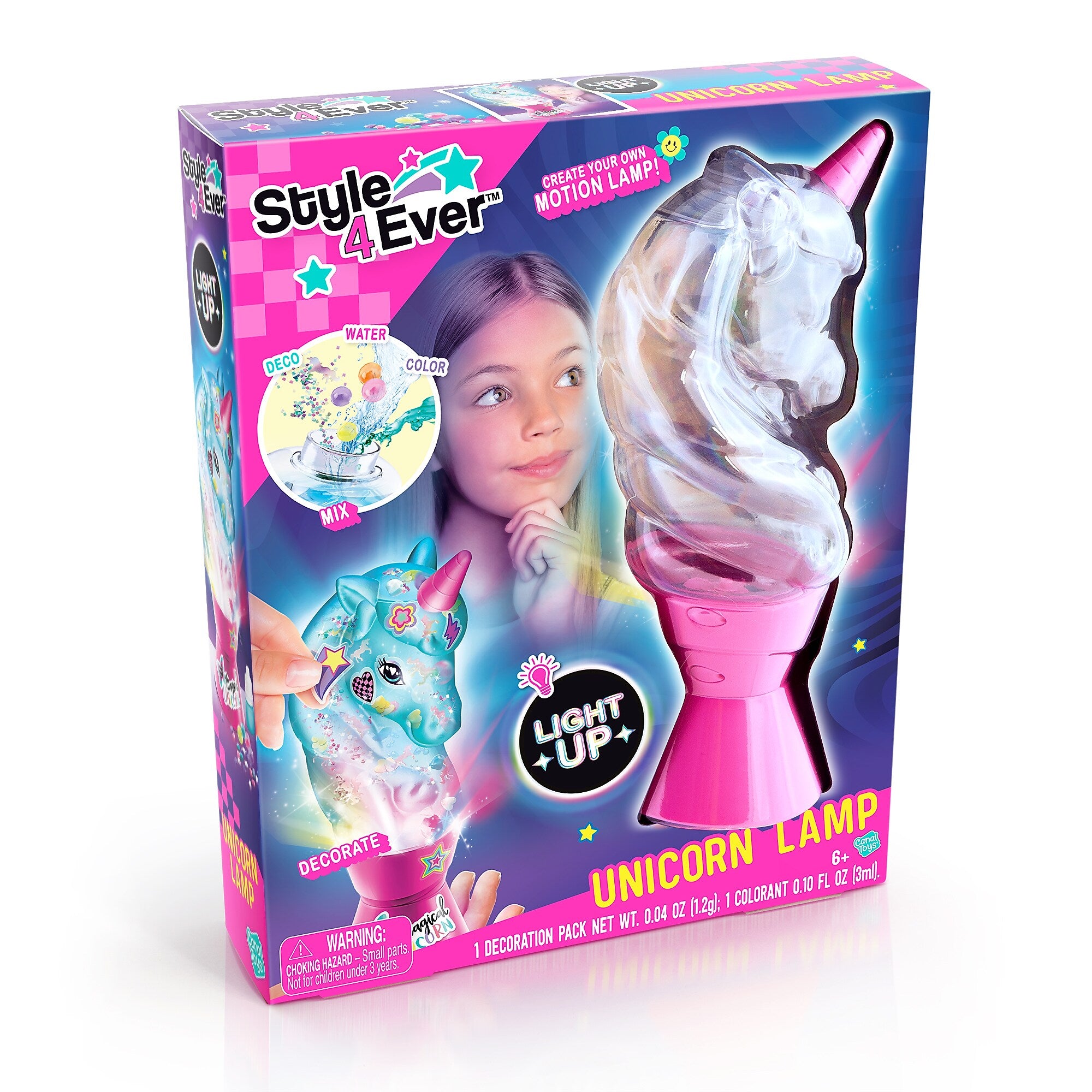 Style 4 Ever Unicorn Moon Lamp Creator Kit (228390-12)