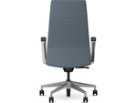 HON Cofi Fabric Swivel Executive Chair, Nimbus/Polished Aluminum (HCFEU.W0.STC.P.H.UR93.CHSTC09.PA)