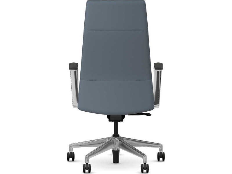 HON Cofi Fabric Swivel Executive Chair, Nimbus/Polished Aluminum (HCFEU.W0.STC.P.H.UR93.CHSTC09.PA)