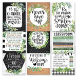Hadley Designs 14" x 11" Boho Farmhouse Growth Mindset Classroom Decor Posters, 9/Set (HDDX004A2EQMD)