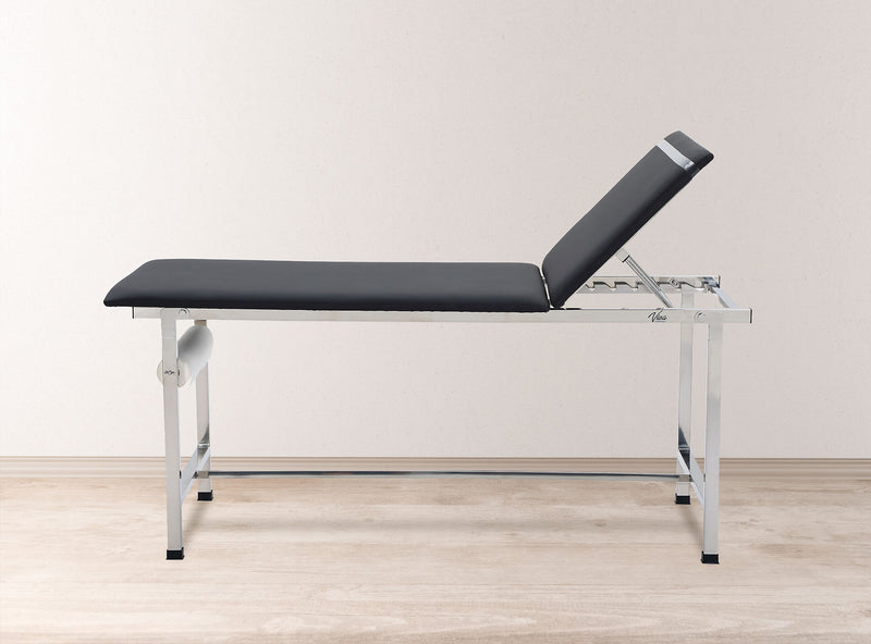 Viva Comfort Adjustable Exam Table, 440 lbs. Capacity, Black (ADI996-01-BLK-MK)