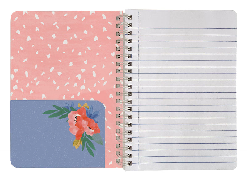 Carolina Pad Silver Lining 1-Subject Pocket Notebook, 5" x 7", College Ruled, 80 Sheets (35000)