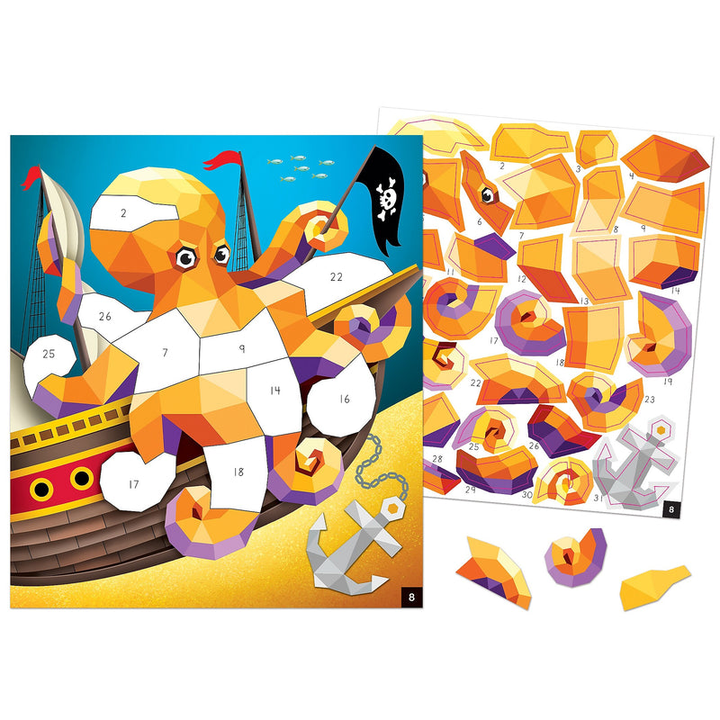 Teacher Created Resources Modern Mosaics: Ocean Life Activity Book, 2/Bundle (TCR10324-2)