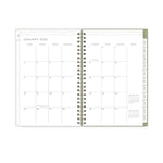 2026 Blue Sky Kelly Ventura Gardens 5" x 8" Calendar Year Weekly & Monthly Planner, Plastic Cover, Multicolored (153065)