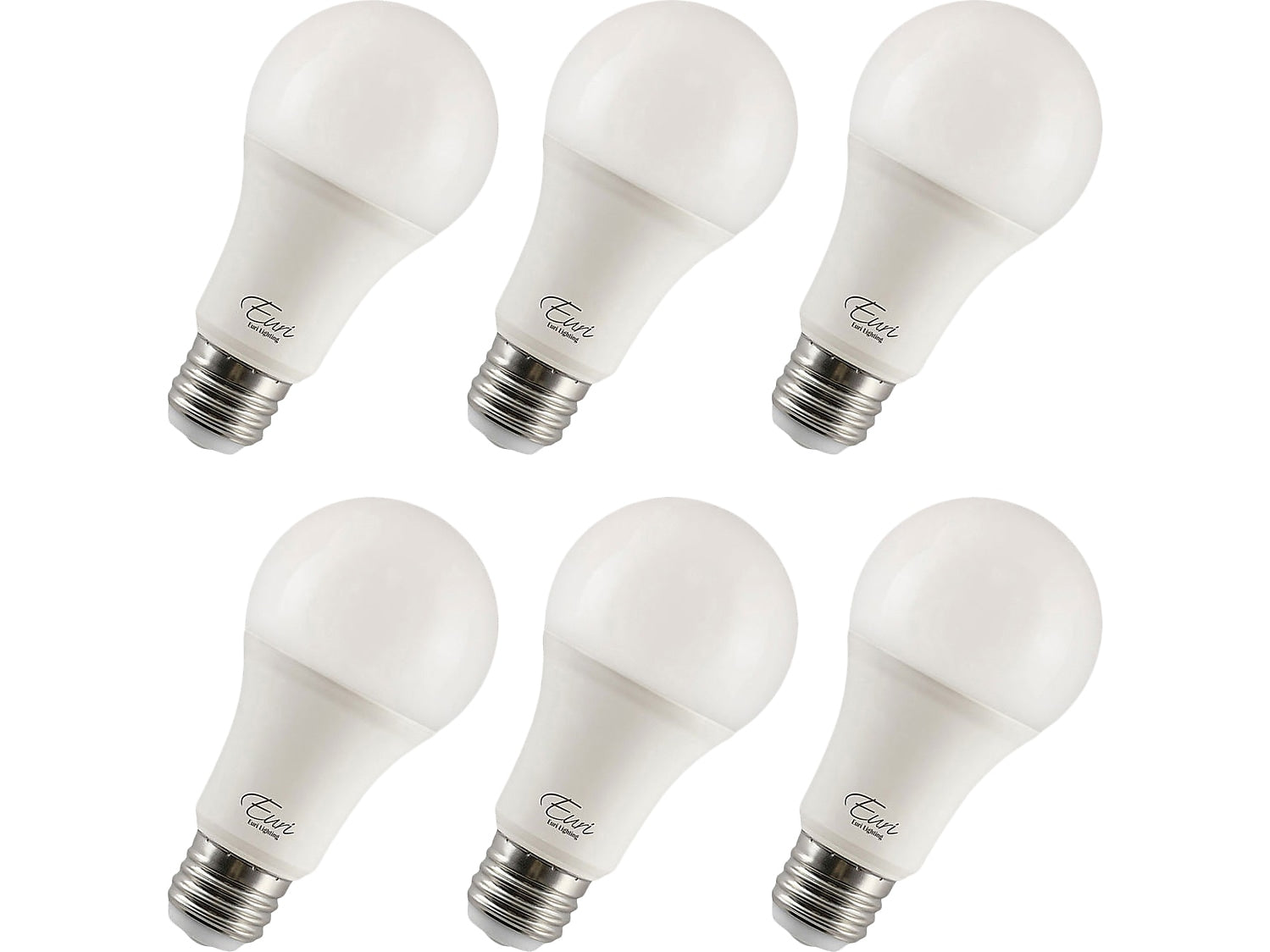 Viribright 4/8/12-Watts Daylight 3-Way LED General-Purpose Bulb, 6/Box (450104-ES)