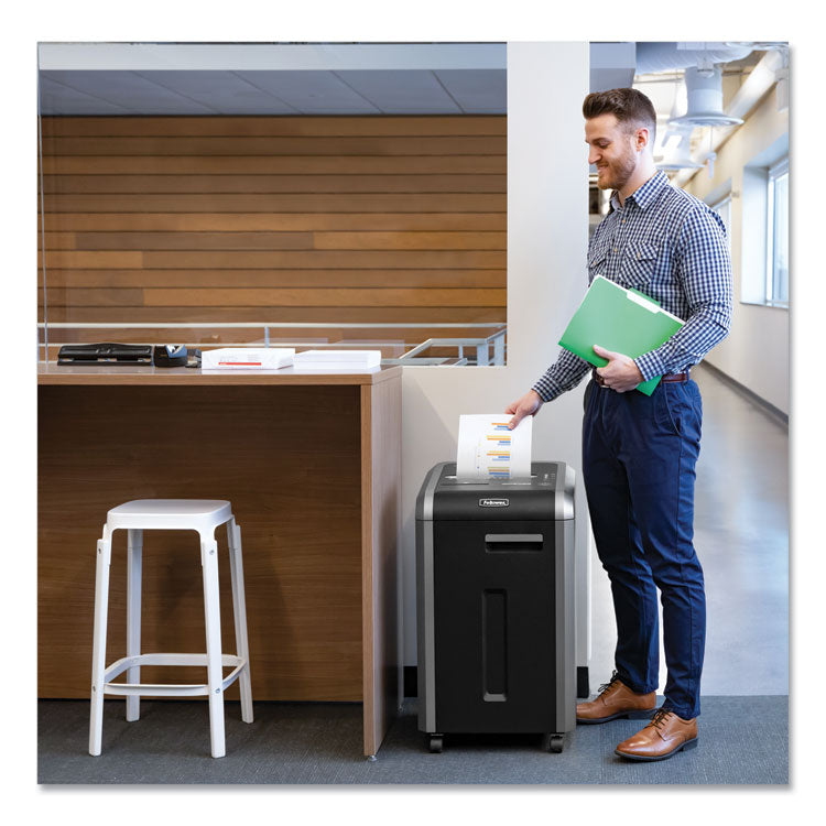 Powershred 225i 100% Jam Proof Strip-Cut Shredder, 22 Manual Sheet Capacity
