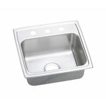 Elkay Gourmet 19" Single Basin Drop In Stainless Steel Kitchen Sink (LRADQ1918650)