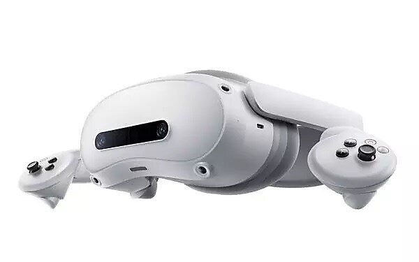 Pico 4 Ultra Enterprise Virtual Reality Headset, Qualcomm Snapdragon, Mixed Reality, White (P9001SW40679H)