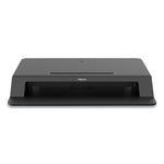 Lotus Lt Sit-Stand Workstation, 34.38" X 28.38" X 7.62", Black