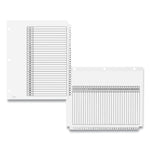 Customizable Table of Contents Ready Index Black and White Dividers, 31-Tab, 1 to 31, 11 x 8.5, White, 6 Sets