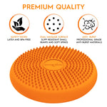 Bouncy Bands Little Sensory Wiggle Seat, Orange (BBAWS27OR)