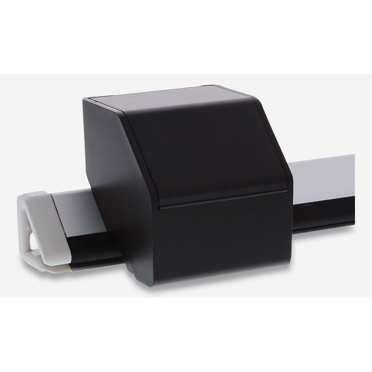 Konnect Desktop Organizer Short Storage Bin, 3.4" x 3.5" x 3.5", Black