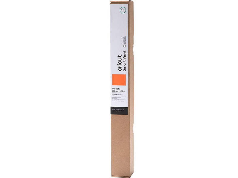 Cricut Smart Vinyl Die Cutting Permanent Vinyl, Orange (2008952)