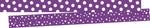 Barker Creek Double-Sided Border, 35" x 3", Dot to Dot Grape, 24/Pack (4437)