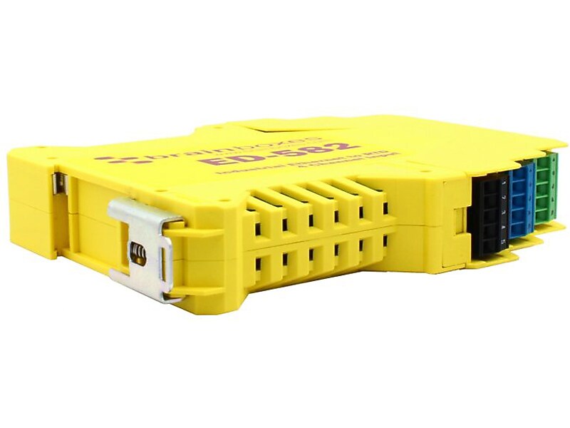 Brainboxes Ethernet to 4-Channel RTD Input, Yellow (ED-582)