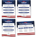North Star Teacher Resources 17″ x 22″ U.S. Government Bulletin Board Set, 4/Set (NST3505)