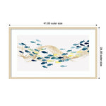 Amanti Art Under Water Sea Life by Isabelle Z Wood Framed Wall Art Print, 41" x 24" (A42675536683)