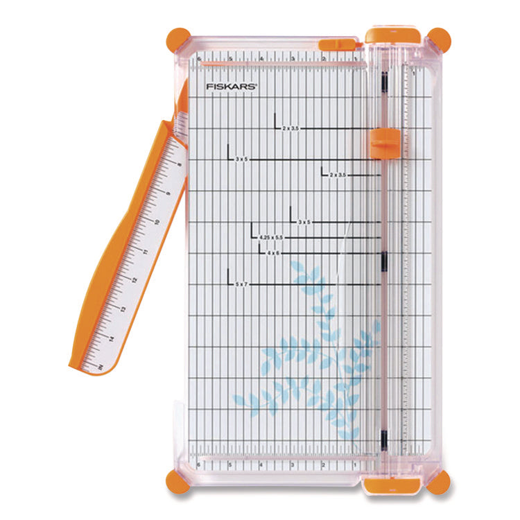 Surecut Deluxe Paper Trimmer, 10 Sheets, 12" Cut Length, Plastic Base, 9 X 15