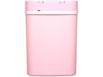 Nine Stars Plastic Sensor Trash Can, 3.2-Gallon, Pink (DZT-12-5PK)