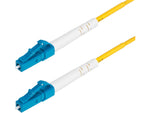 StarTech 5m (16.4ft) LC to LC (UPC) Simplex OS2 Single Mode Fiber Optic Cable, 9/125, Yellow (SPSMLCLC-OS2-5M)