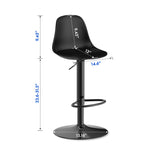 FlexiSpot BS1B Adjustable Height Stool for Soundproof Booths