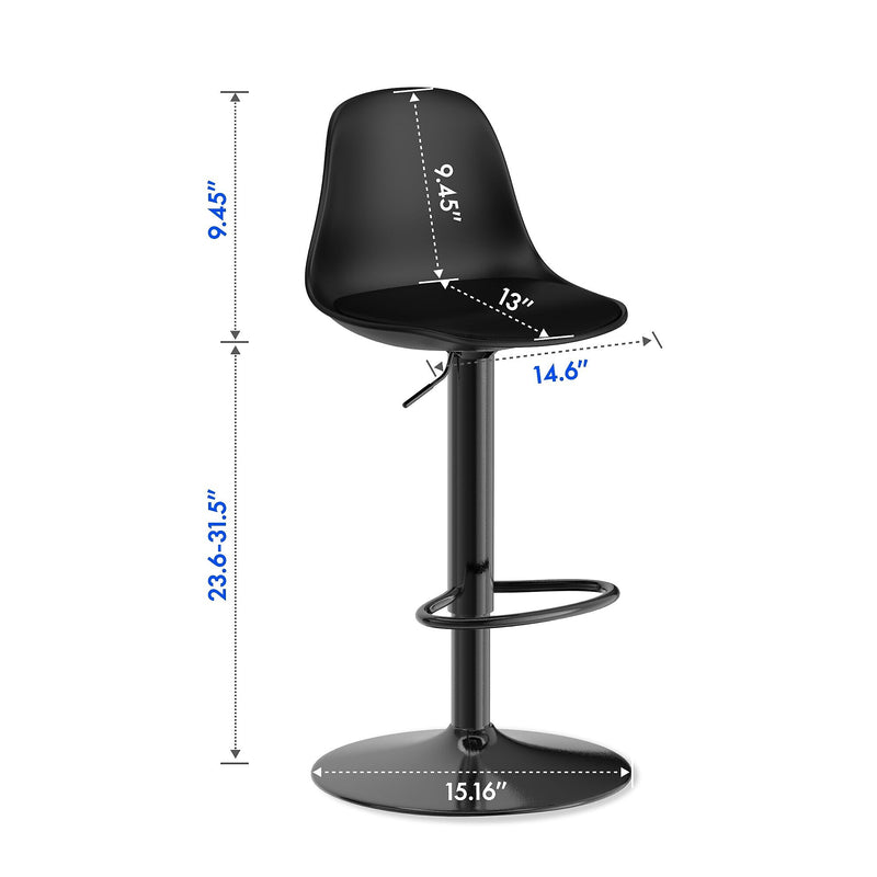 FlexiSpot BS1B Adjustable Height Stool for Soundproof Booths