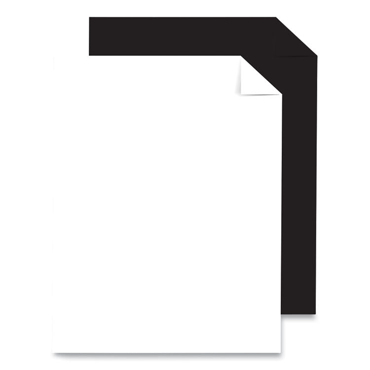 Color Cardstock - "Basic" Assortment, 65 lb Cover Weight, 8.5 x 11, Assorted Basic Colors, 100/Pack