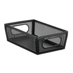 mDesign Steel Organizer, Matte Black (25985)