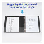 Durable View Binder With Durahinge And Slant Rings, 3 Rings, 1" Capacity, 11 X 8.5, Aqua