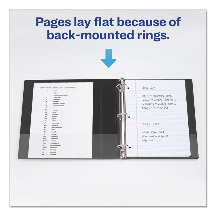 Durable View Binder With Durahinge And Slant Rings, 3 Rings, 1" Capacity, 11 X 8.5, Aqua