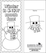 Barker Creek Celebrate Winter Bookmark Set, 60/Pack (LL2187)
