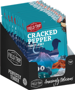 Field Trip Cracked Pepper Turkey Jerky, 1 oz., 12/Carton (FLD00508)