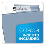 Poly Index Dividers, 5-Tab, 11 X 8.5, Assorted, 4 Sets