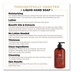 Hand Soap, Vanilla and Lily Blossom Scent, 12 oz, 12/Carton