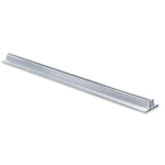 Azar Sign Holder, 72" x 0.5", Vertical, Table Top, Clear, Plastic, 5/Pack (600047)