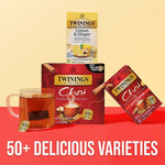 Twinings Chai Black Tea Bags, 3.53 oz., 50/Box (TNA55503)