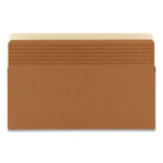 Easy Grip Pockets, 5.25" Expansion, Legal Size, Redrope, 10/box