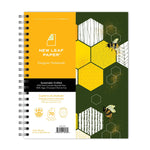 Roaring Spring New Leaf 1-Subject Notebooks, 9" x 11", College Ruled, 70 Sheets, Multicolor, 12/Carton (10843CS)
