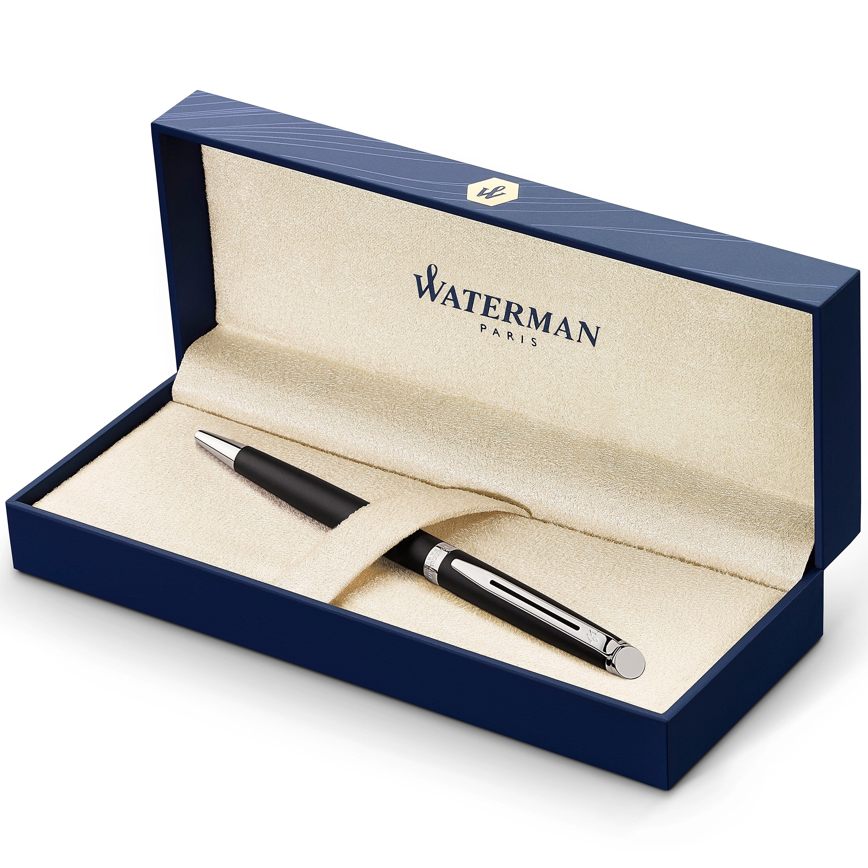 Waterman Hémisphère Ballpoint Pen, Medium Point, Blue Ink (S0920870)