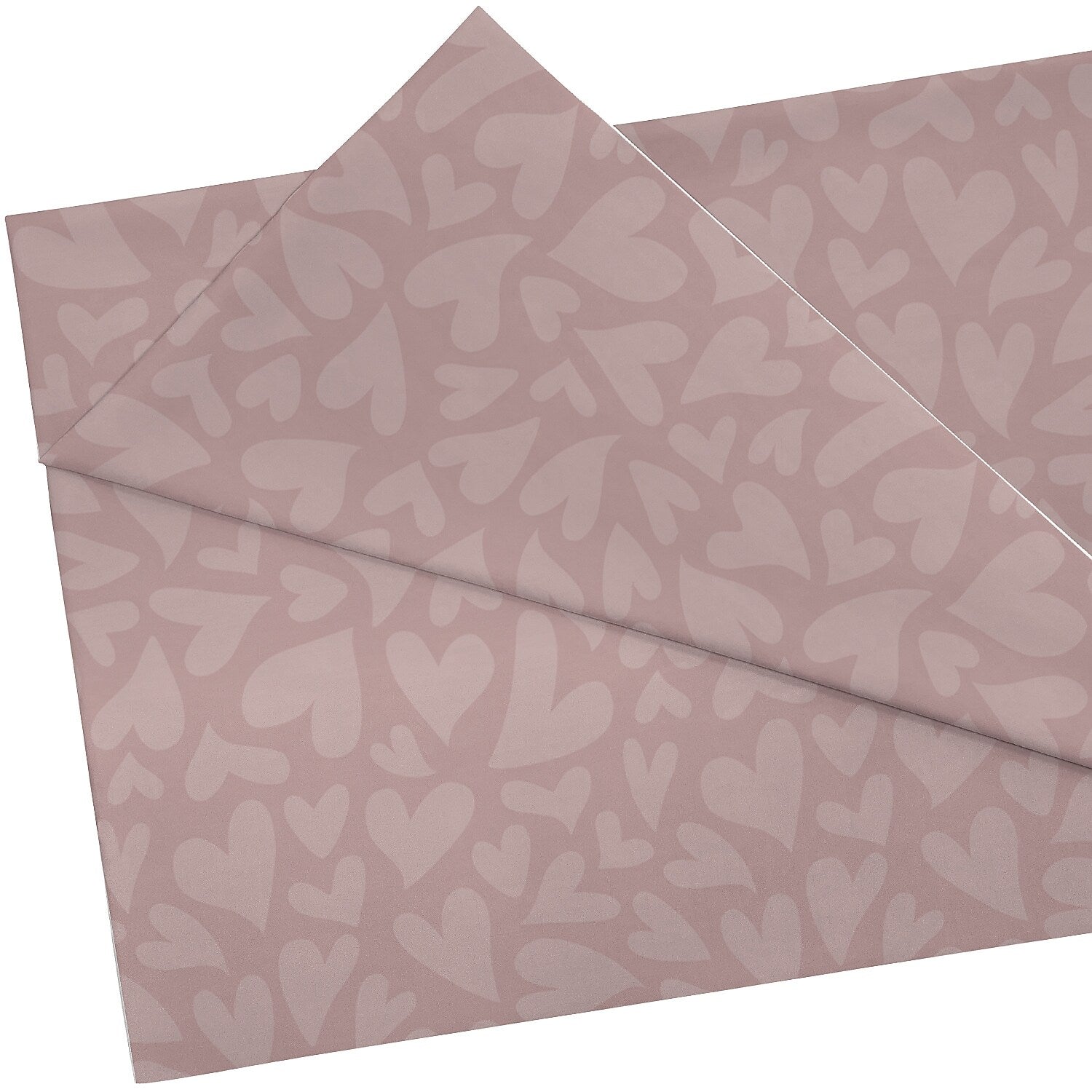 Teacher Created Resources Light Mauve Hearts Creative Class Fabric (TCR77432)