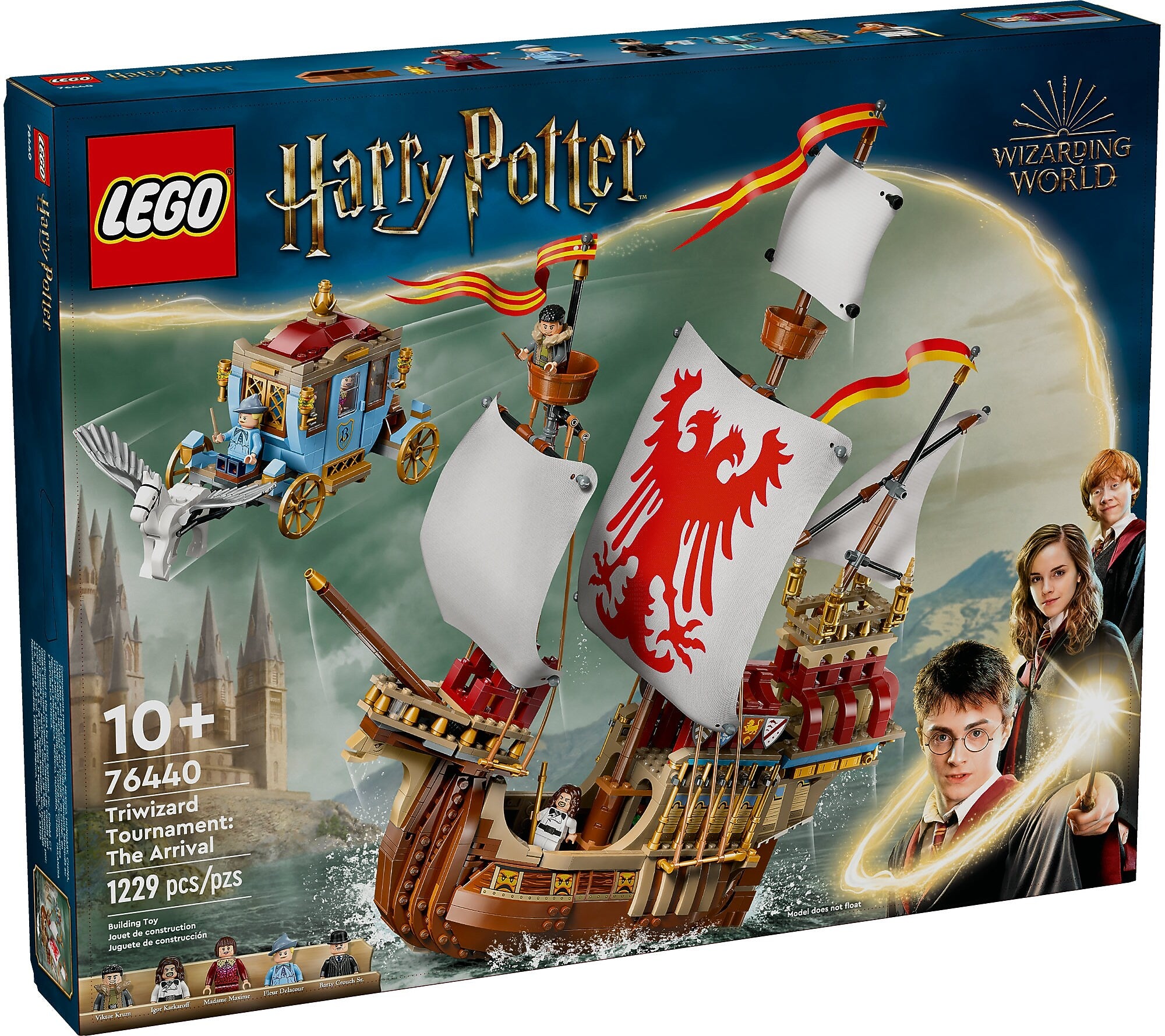 LEGO Harry Potter Triwizard Tournament: The Arrival, 1229 Pieces (76440)